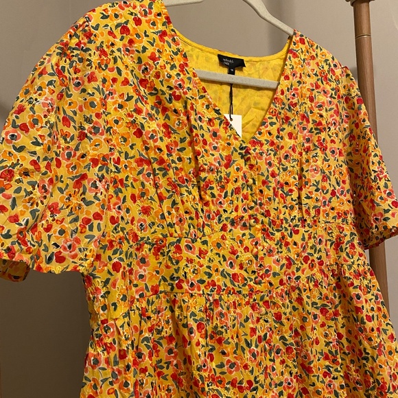 100% Cotton Floral Mini Dress from UK brand Nobody's Child - Picture 6 of 7